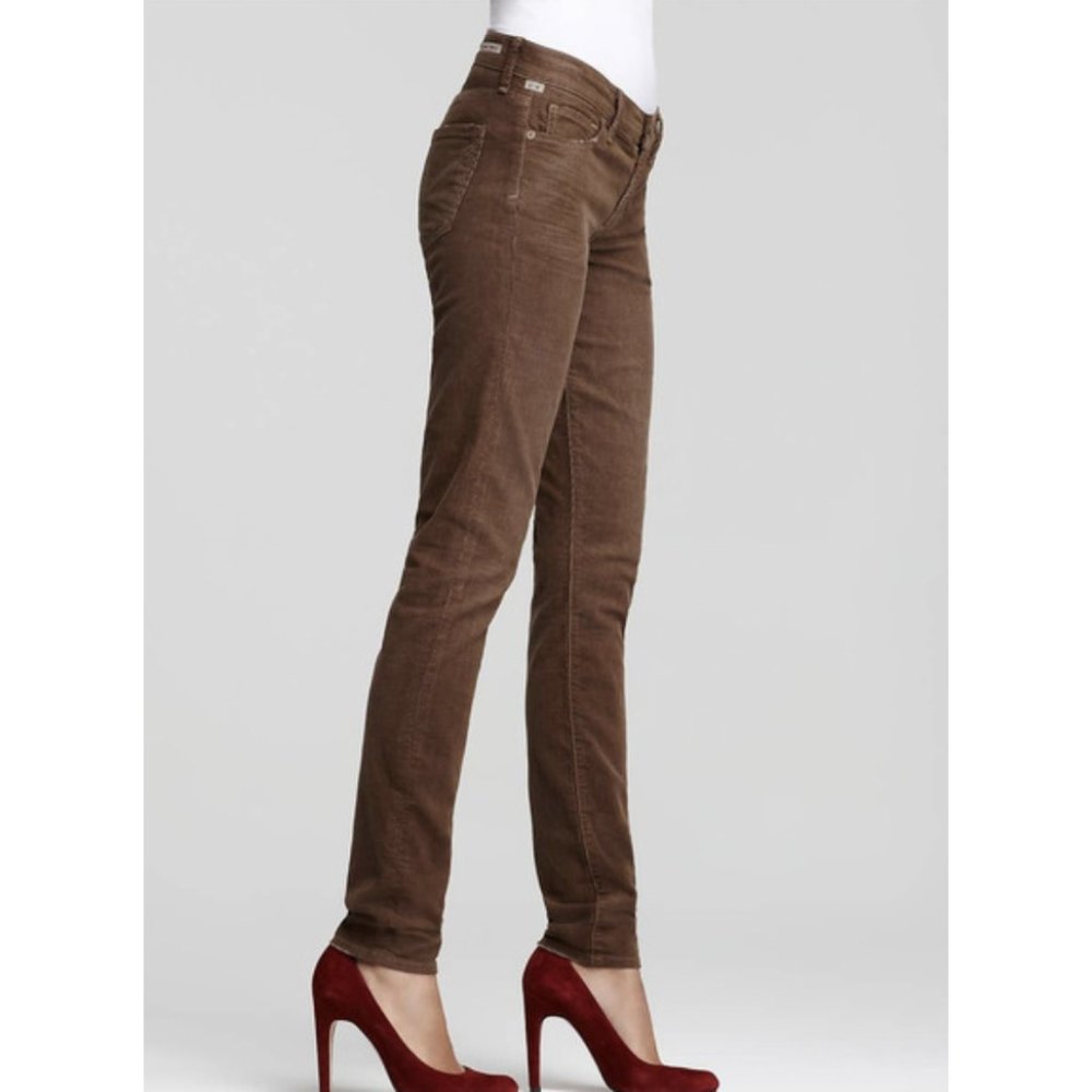 CITIZENS OF HUMANITY Avedon Skinny Low Rise Tan Corduroy Jean Pants - Size 28